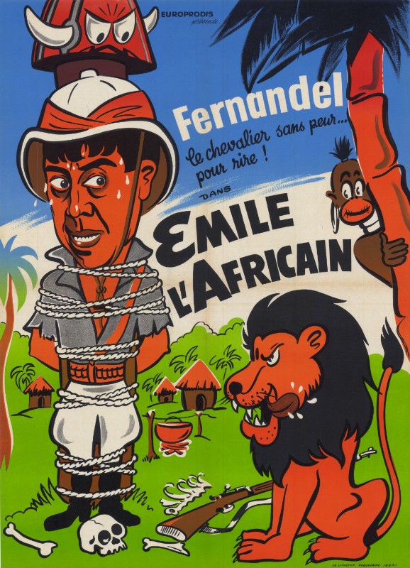 Affiche - EMILE L'AFRICAIN - Ressortie 120x160cm