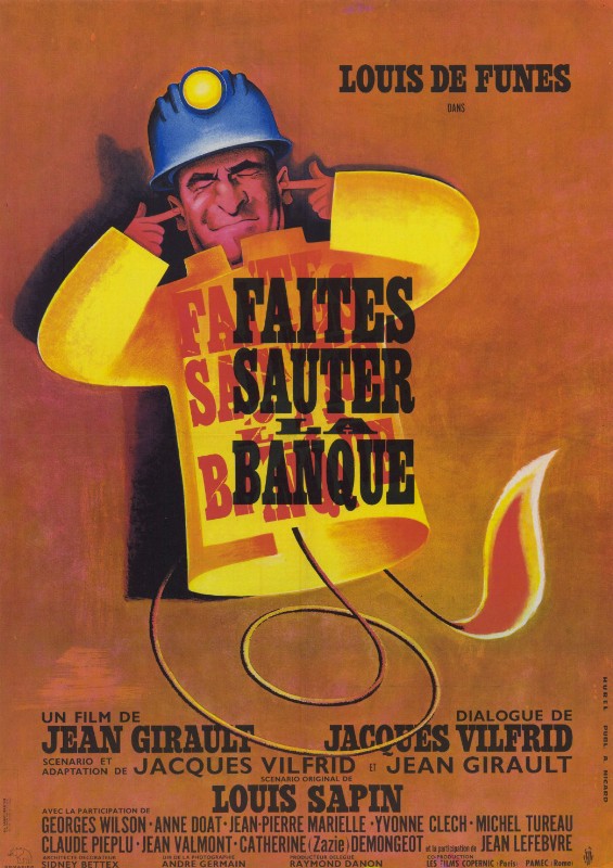 Affiche - FAITES SAUTER LA BANQUE - 60x80cm