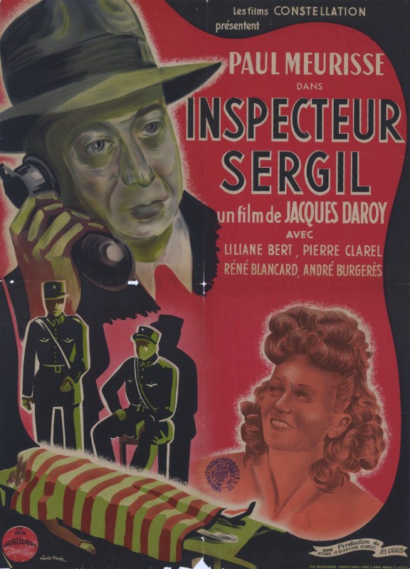 Affiche - INSPECTEUR SERGIL - 60x80cm