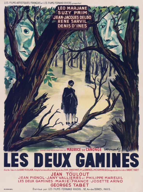 Affiche - DEUX GAMINES (les) - 60x80cm