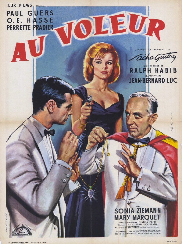 Affiche - AU VOLEUR - 60x80cm