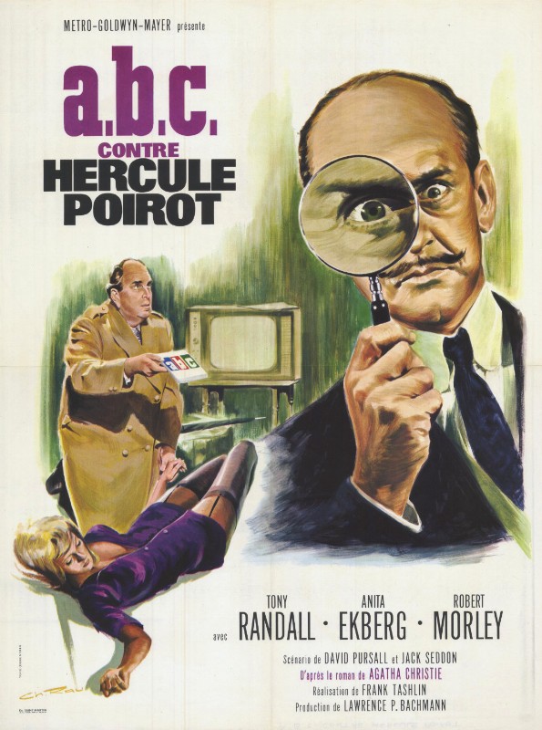 Affiche - ABC CONTRE HERCULE POIROT - 60x80cm