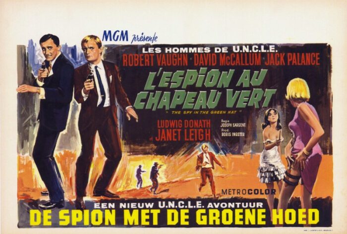 Affiche - ESPION AU CHAPEAU VERT (l') - 36x56cm