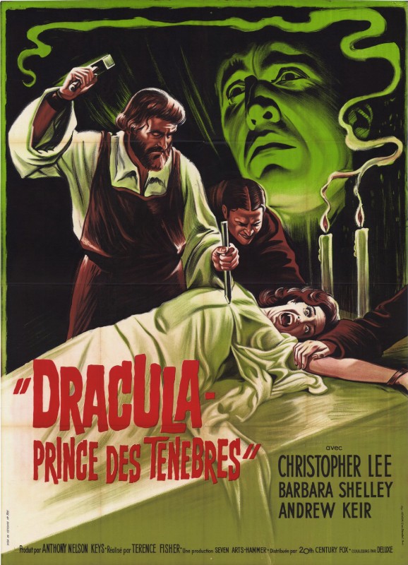 Repro 30x40cm - DRACULA PRINCE DES TENEBRES - Française B