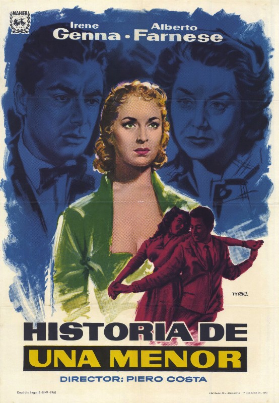 Affiche - STORIA DI UNA MINORENE - 70x105cm