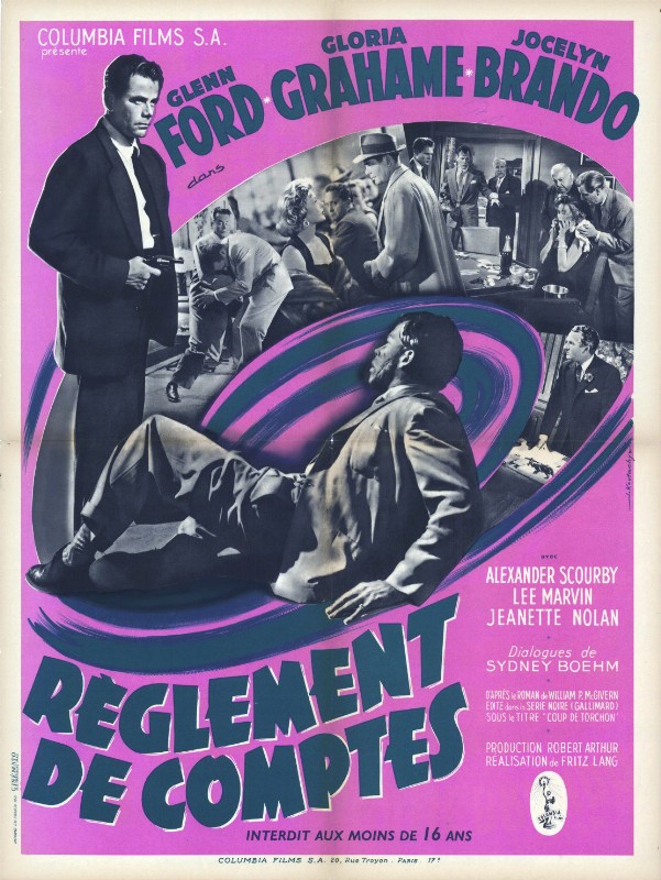 Repro 30x40cm - REGLEMENT DE COMPTES - Française