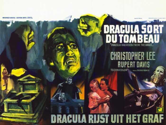 Repro 30x40cm - DRACULA ET LES FEMMES - Belge
