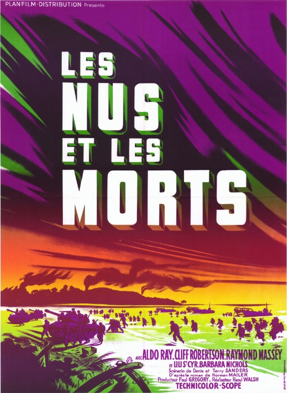 Repro 30x40cm - NUS ET LES MORTS (les) - Française