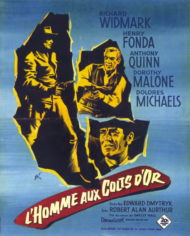 Affiche - HOMME AUX COLTS D'OR (l') - 45x55cm