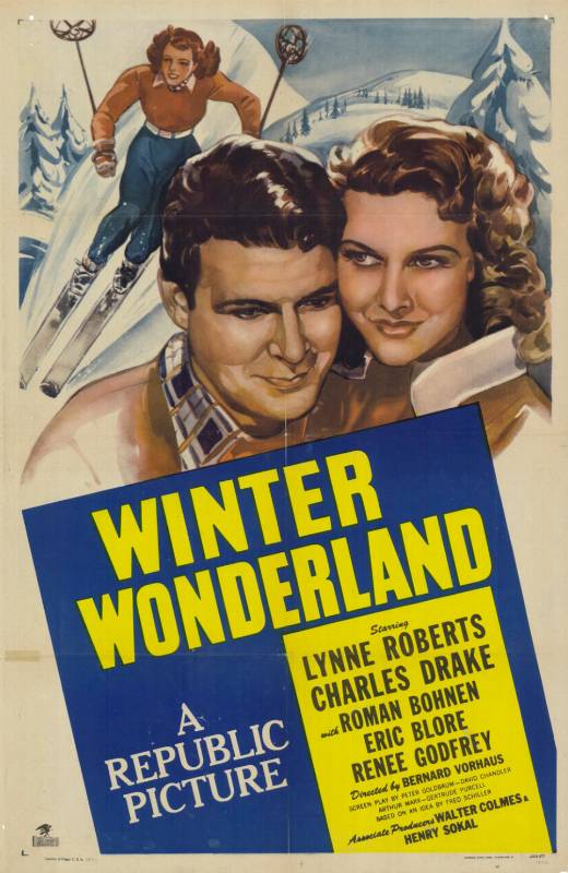 Repro 30x40cm - WINTER WONDERLAND - U.S.