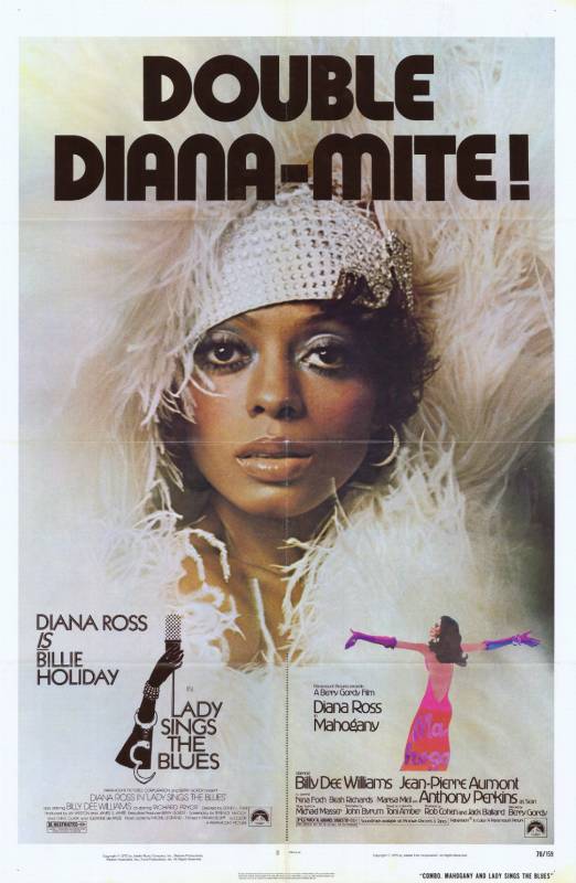 Affiche - LADY SINGS THE BLUES - Ressortie 70x105cm