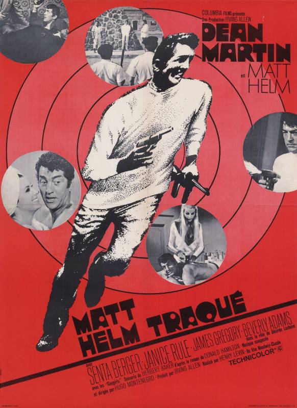 Repro 30x40cm - MATT HELM TRAQUE - Française