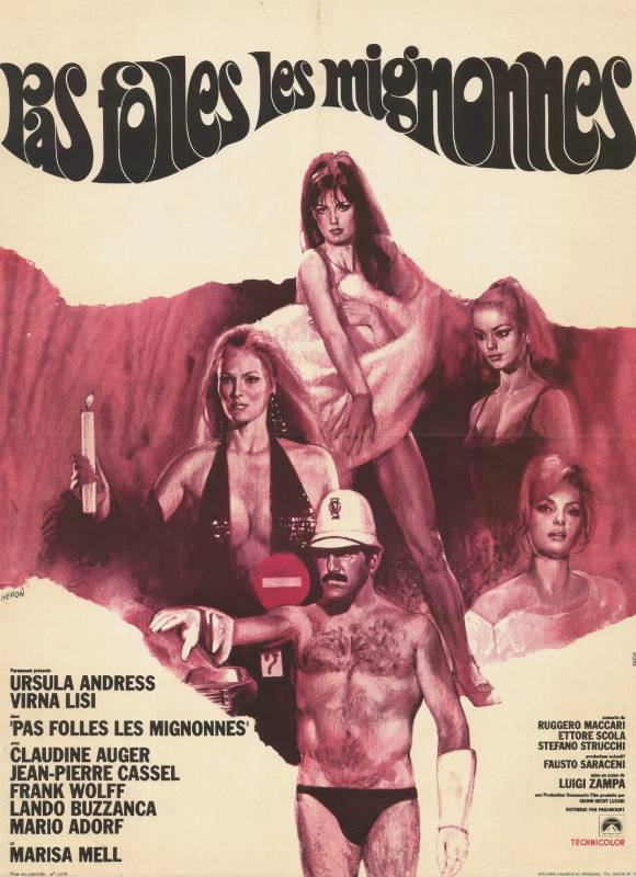 Affiche - PAS FOLLES LES MIGNONNES - 60x80cm