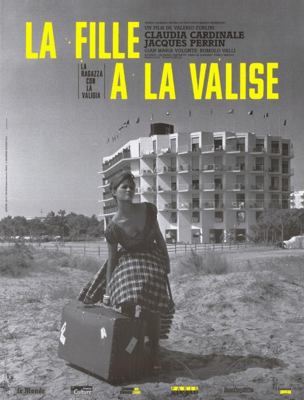 Affiche - FILLE A LA VALISE (la) - Ressortie 40x55cm