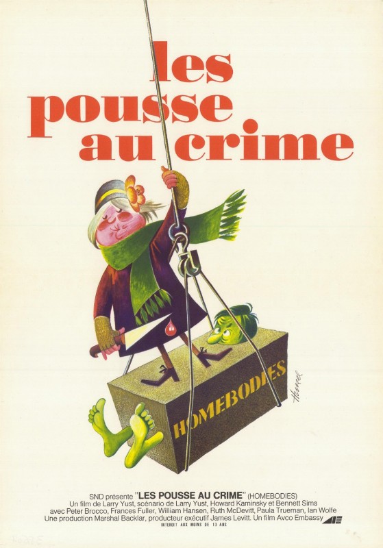 Affiche - POUSSE AU CRIME (les) - 40x55cm