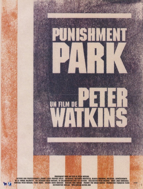Affiche - PUNISHMENT PARK - Ressortie 40x55cm