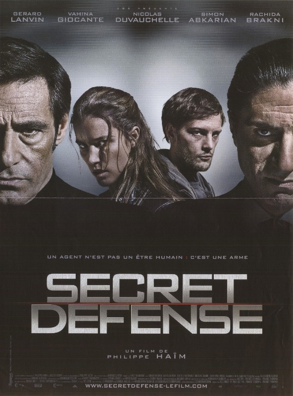 Affiche - SECRET DEFENSE - 40x55cm -
