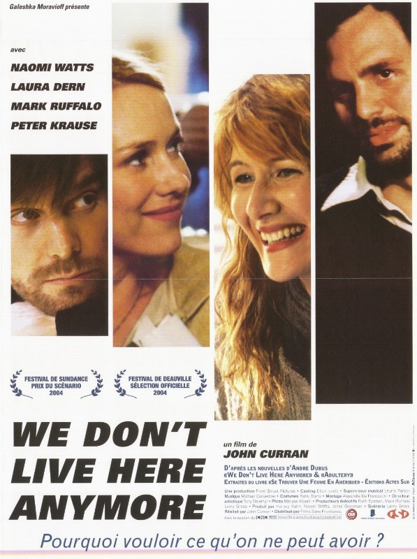 Affiche - WE DON'T LIVE HERE ANYMORE - 40x55cm