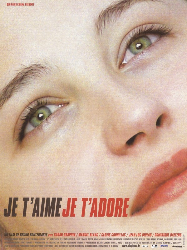 Affiche - JE T'AIME, JE T'ADORE - 40x55cm