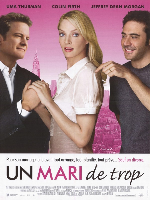 Affiche - UN MARI DE TROP - 40x55cm
