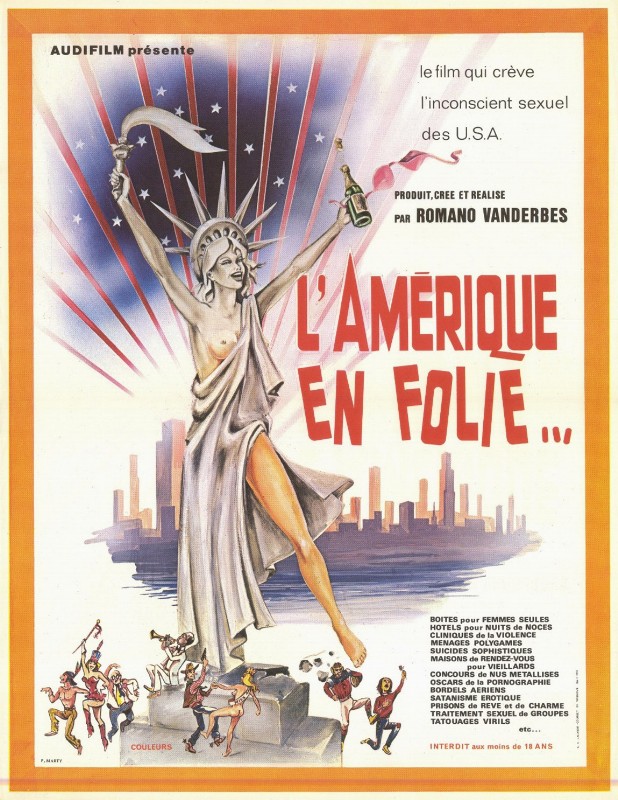Affiche - AMERIQUE EN FOLIE (l') - 40x55cm