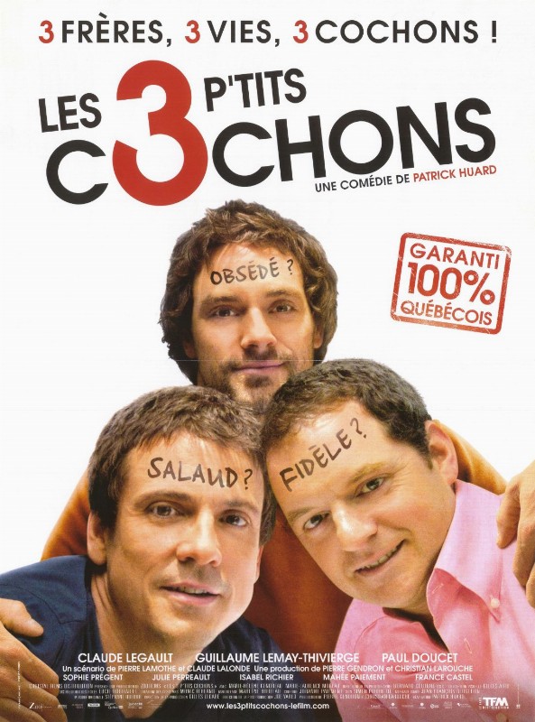 Affiche - 3 P'TITS COCHONS (les) - 40x55cm