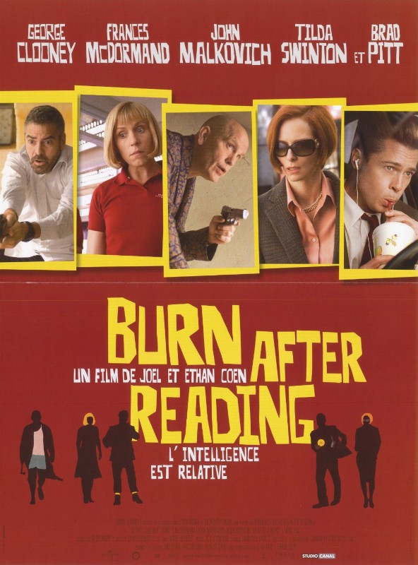 Affiche - BURN AFTER READING - 40x55cm