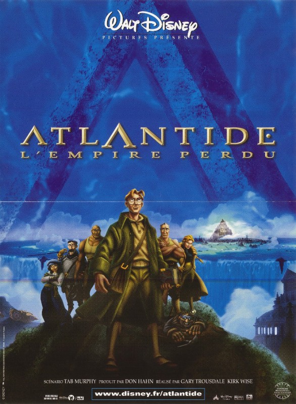 Affiche - ATLANTIDE L'EMPIRE PERDU - 40x55cm