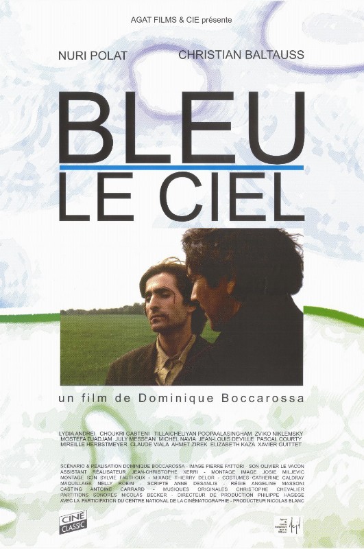 Affiche - BLEU LE CIEL - 40x55cm