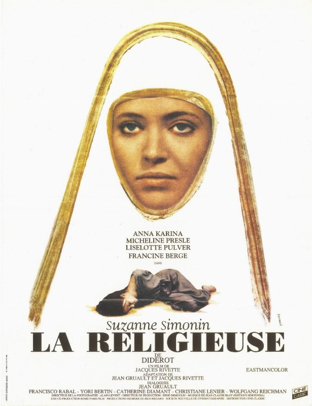 Affiche - RELIGIEUSE (la) - Ressortie 40x55cm