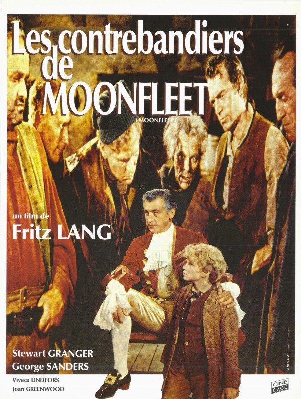Affiche - CONTREBANDIERS DE MOONFLEET (les) - Ressortie 40x55cm