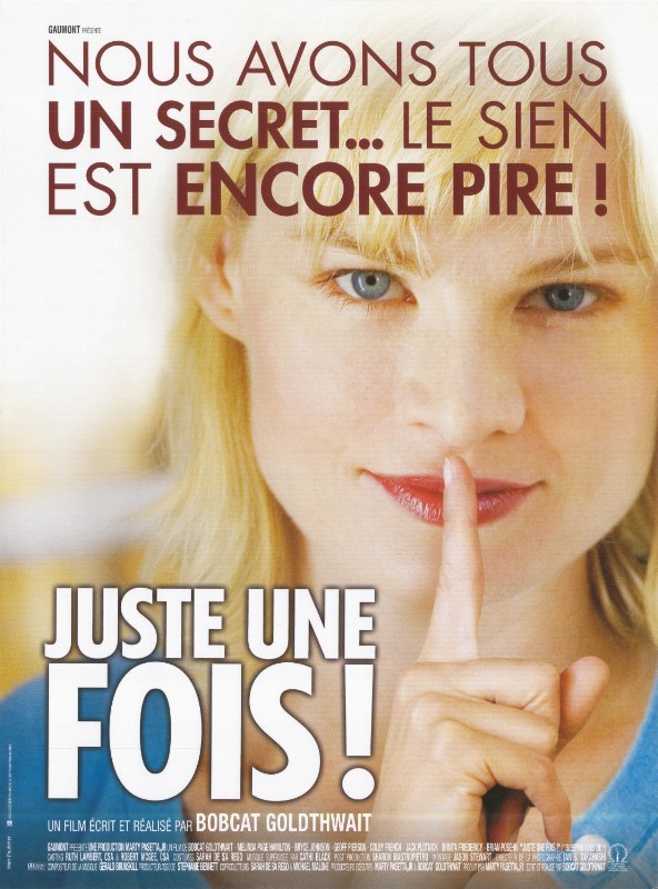 Affiche - JUSTE UNE FOIS - 40x55cm