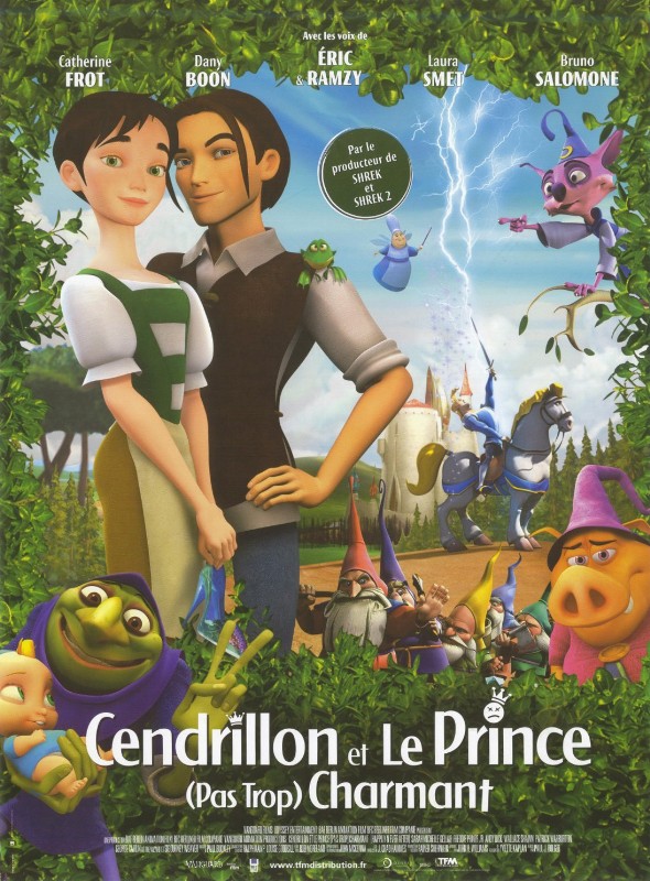 Affiche - CENDRILLON ET LE PRINCE PAS TROP CHARMANT - 40x55cm
