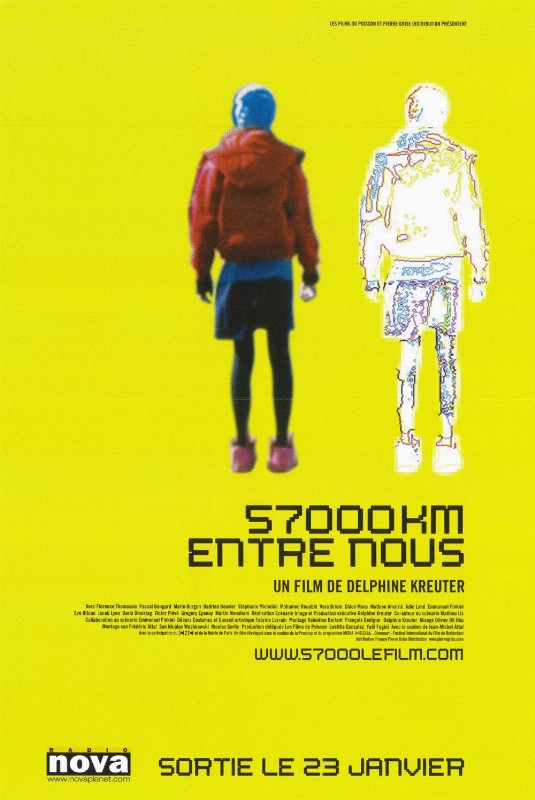 Affiche - 57000KM ENTRE NOUS - 40x55cm
