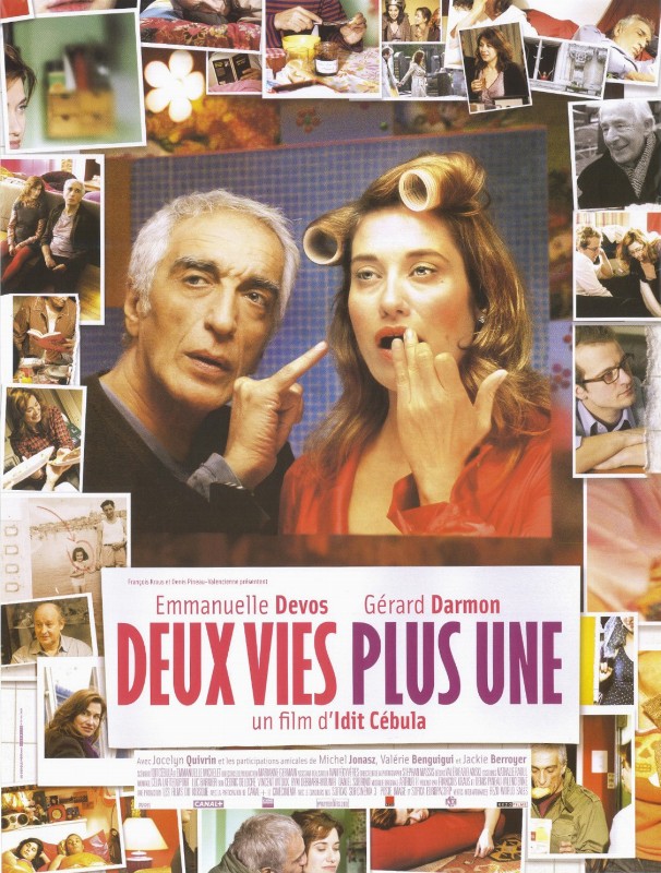 Affiche - DEUX VIES... PLUS UNE - 40x55cm