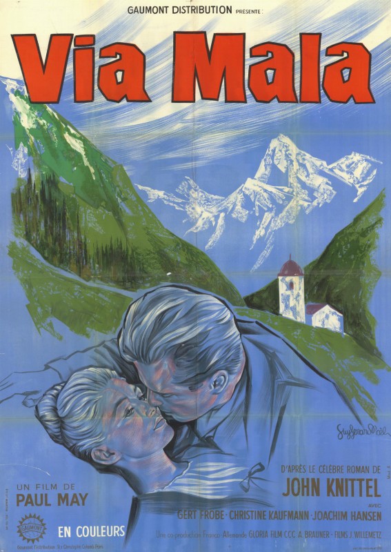 Repro 30x40cm - VIA MALA - Française