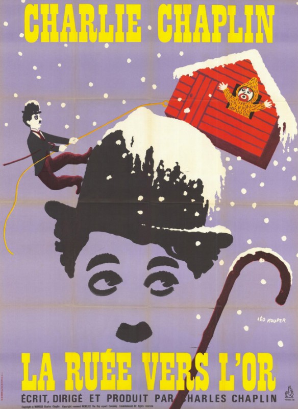 Affiche - RUÉE VERS L'OR (la) - Ressortie 120x160cm