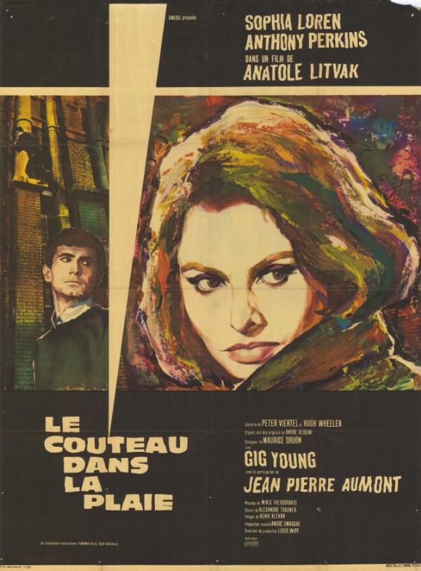 Affiche - COUTEAU DANS LA PLAIE (le) - 120x160cm