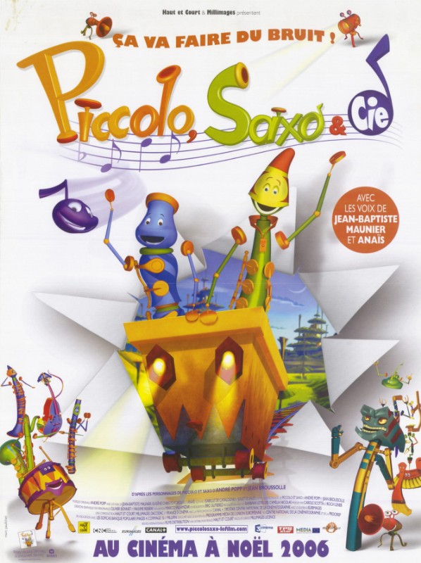 Affiche - PICCOLO, SAXO ET COMPAGNIE - 40x55cm