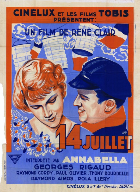 Repro 30x40cm - QUATORZE JUILLET - Française