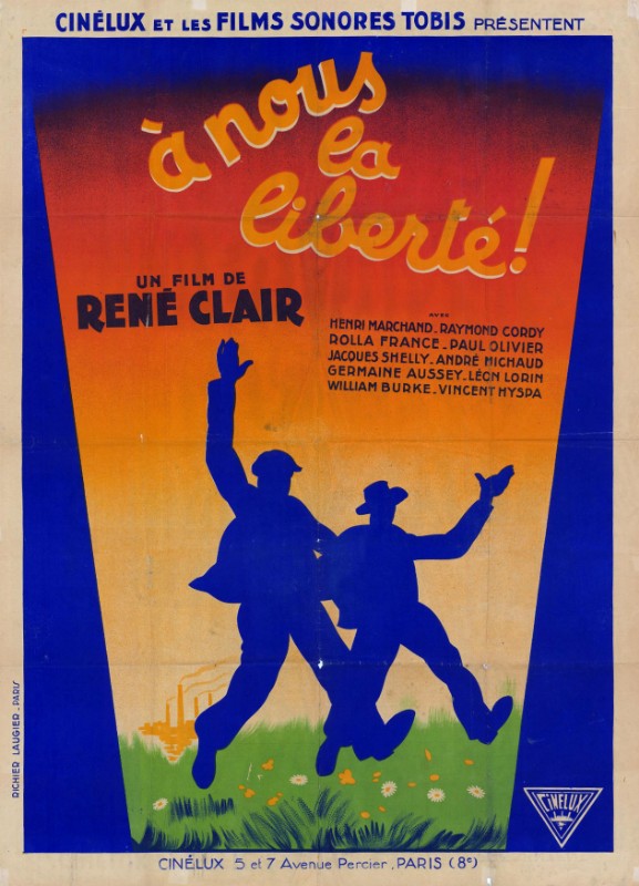 Repro 30x40cm - A NOUS LA LIBERTE - Française