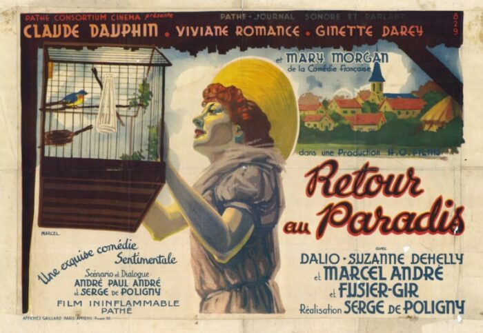 Affiche - RETOUR AU PARADIS - 80x120cm