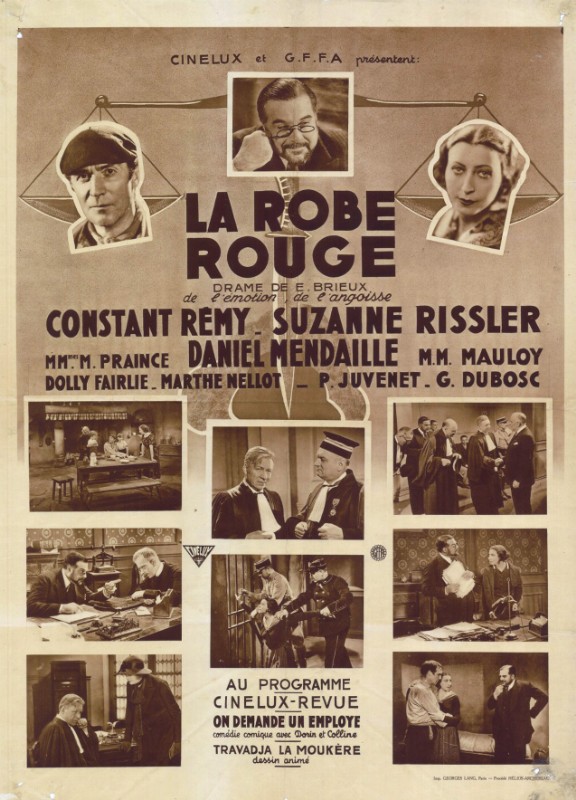 Affiche - ROBE ROUGE (la) - Ressortie 60x80cm