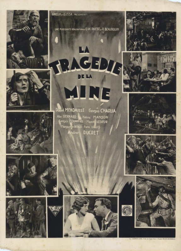 Repro 30x40cm - TRAGEDIE DE LA MINE (la) - Française
