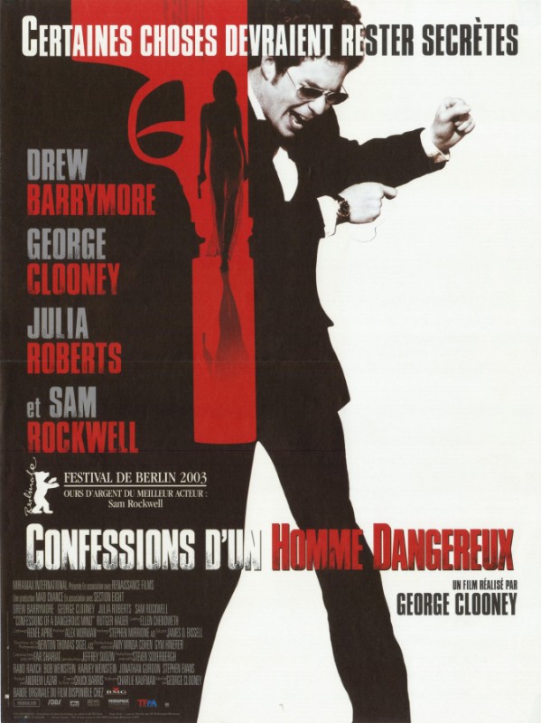 Affiche - CONFESSIONS D'UN HOMME DANGEREUX - 40x55cm