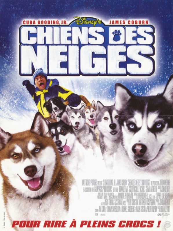 Affiche - CHIENS DES NEIGES - 40x55cm
