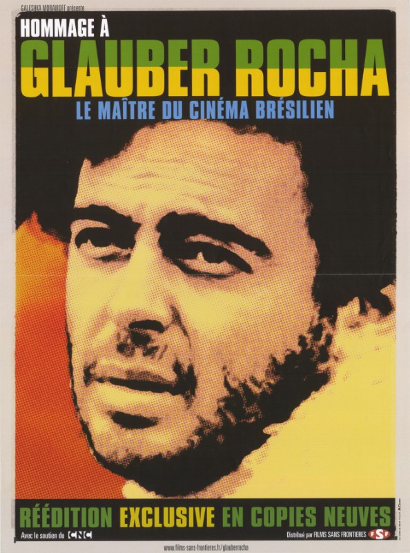Affiche - HOMMAGE A GLAUBER ROCHA - 40x55cm