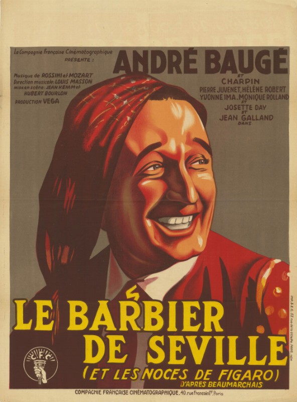 Repro 30x40cm - BARBIER DE SEVILLE (le) - Française
