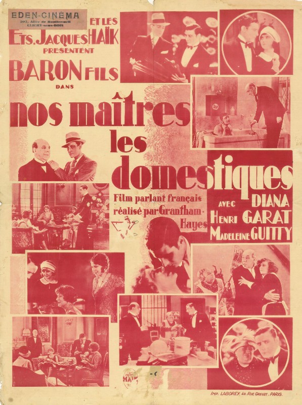 Affiche - NOS MAITRES LES DOMESTIQUES - Ressortie 60x80cm