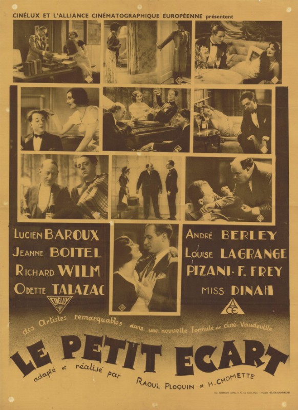 Affiche - PETIT ECART (le) - Ressortie 60x80cm